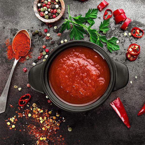 Salsa Kebab Roja Picante