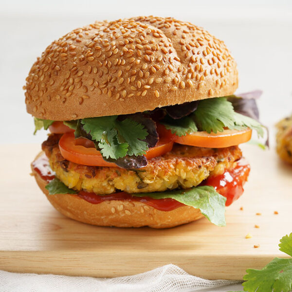 Linda McCartney ́s Avocado Cheese Burger